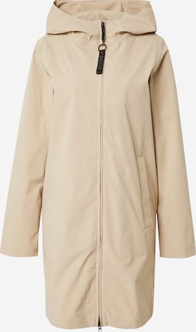 Manteau mi-saison 'Jonie' elvine en beige : devant