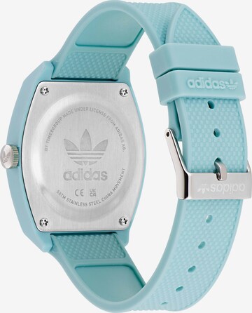 ADIDAS ORIGINALS Zegarek analogowy 'PROJECT TWO' w kolorze niebieski