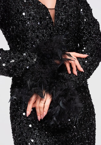 Ombre Avondjurk in Zwart