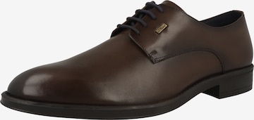 s.Oliver Lace-Up Shoes in Brown: front