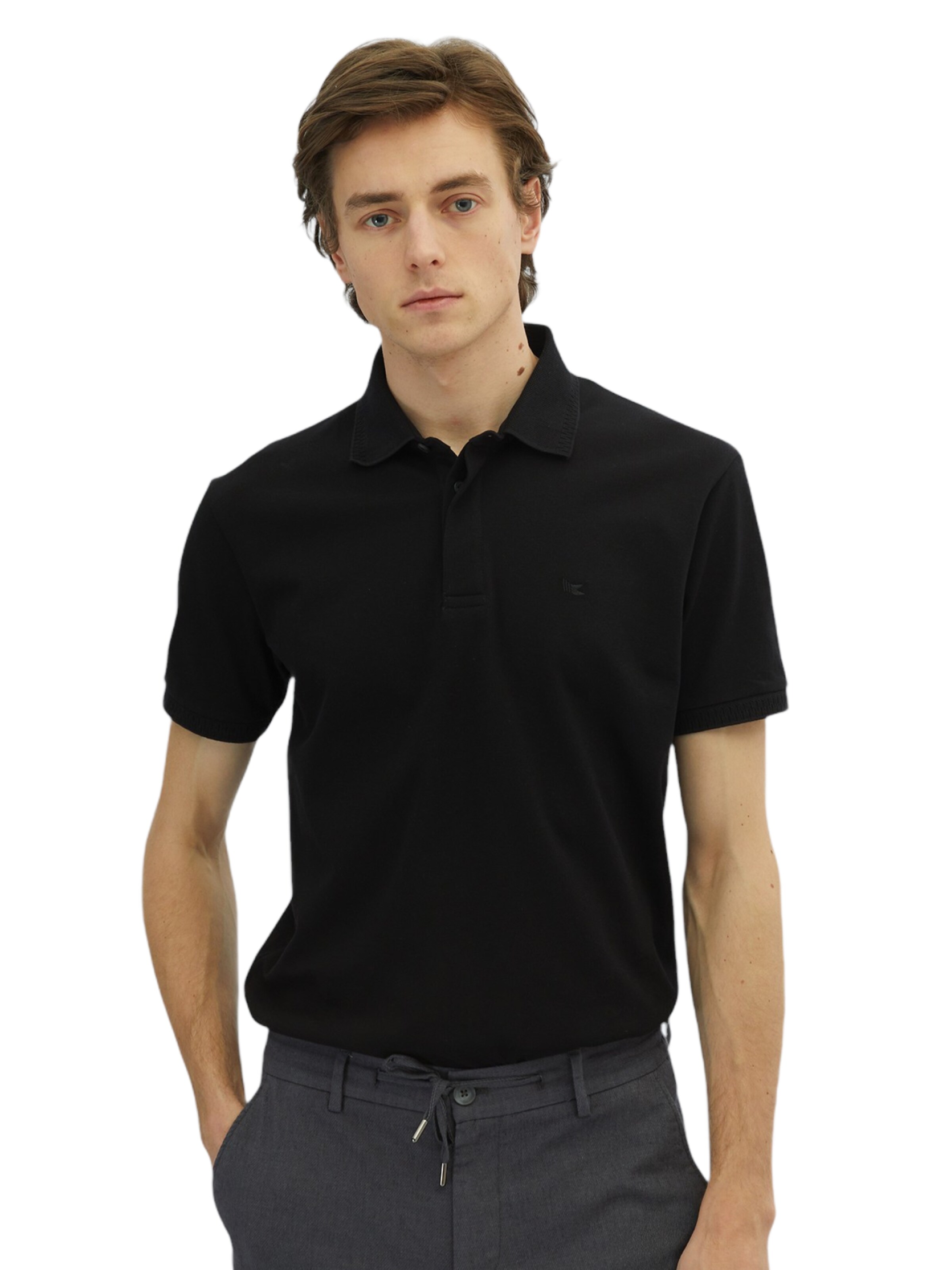 KİP Shirt in Black: front