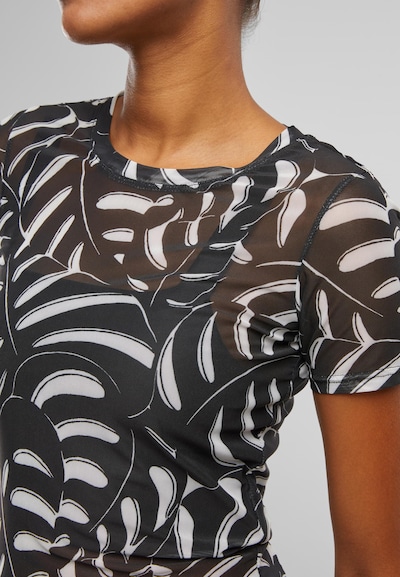 Urban Classics T-Shirt in schwarz / weiß, Produktansicht