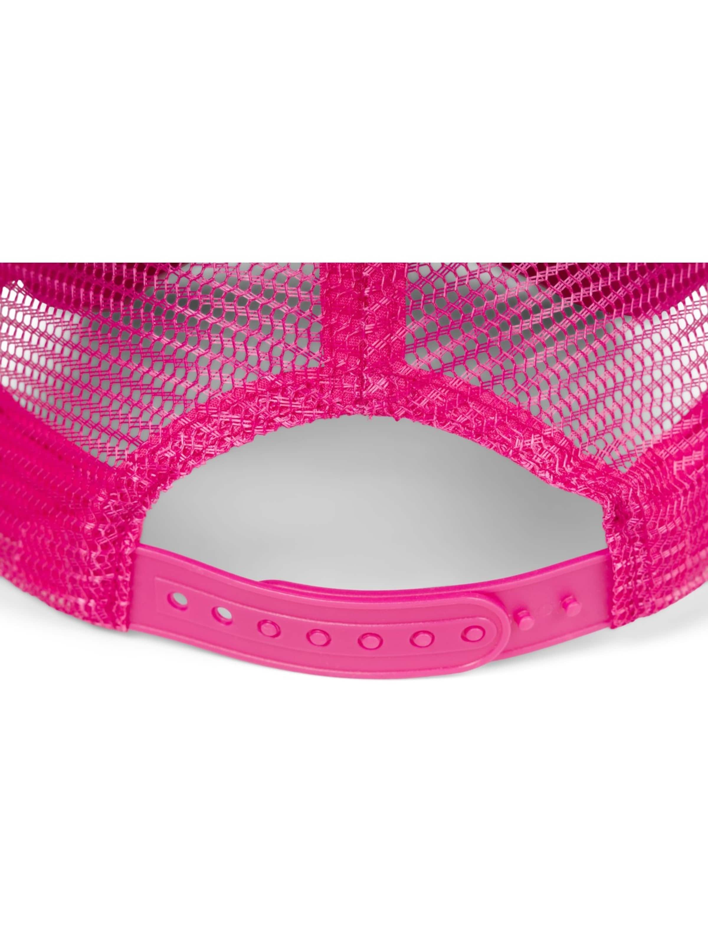 styleBREAKER Cap '5-Panel Mesh Cap' in Pink