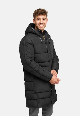 INDICODE JEANS Winter coat 'INKenter' in Black