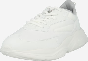 Sneaker low 'Leon' de la HUGO pe alb: față
