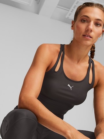 juoda PUMA Biustjė Sportiniai marškinėliai be rankovių 'Run Ultraform': priekis