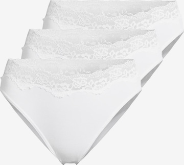 Nina von C. Slip 'Romance' in Weiß: Vorderseite