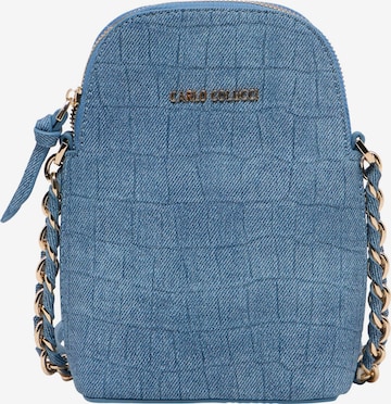 Carlo Colucci Crossbody Bag ' Deval ' in Blue: front