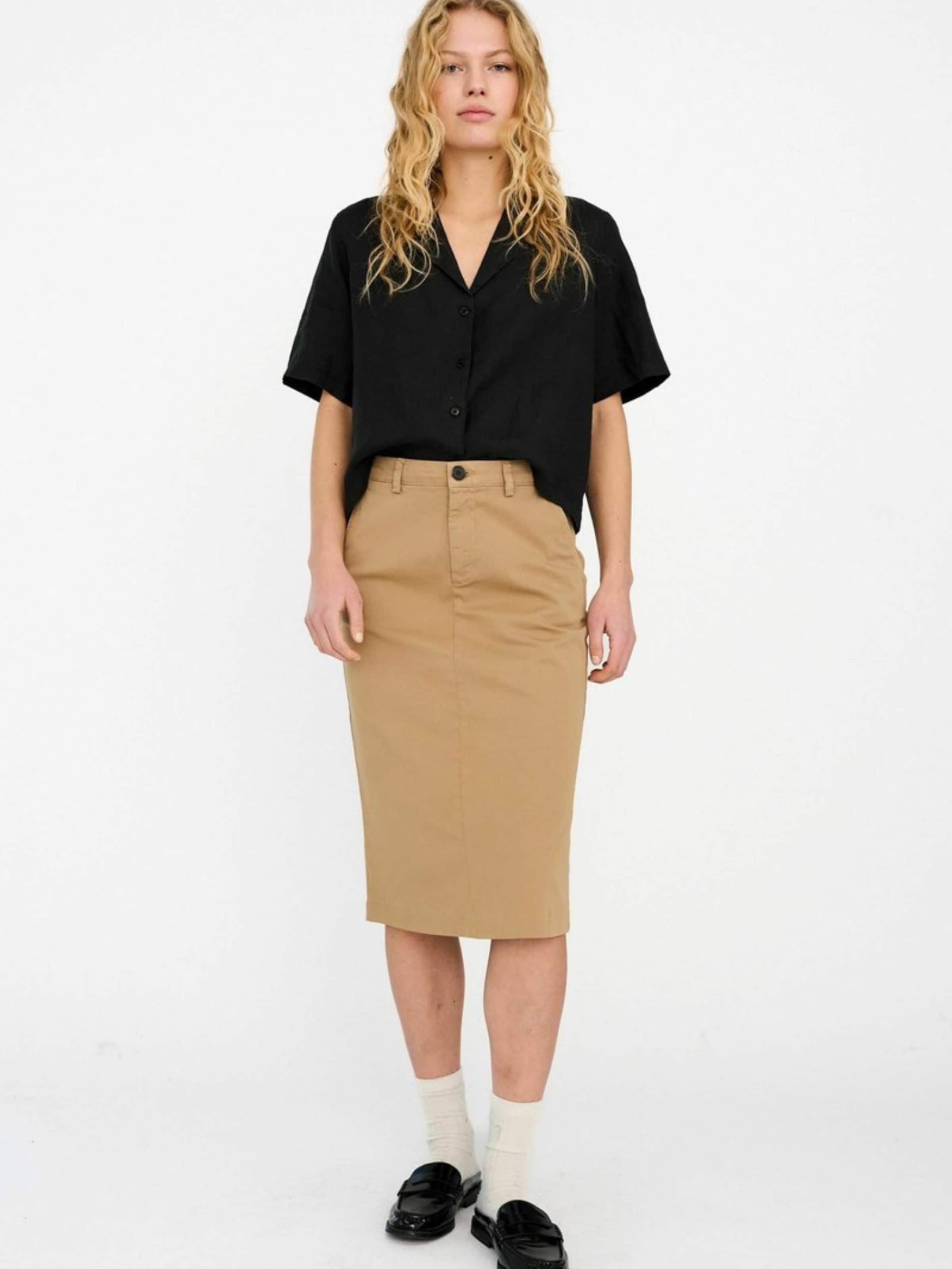 Ivy Copenhagen Szoknyák ' IVY-Karmey ' - barna: elől