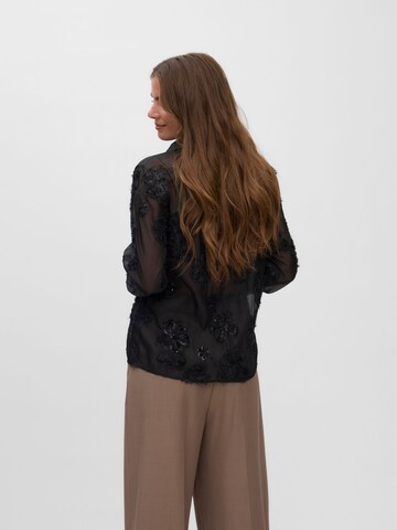 VERO MODA Bluse 'VMNora' in Schwarz