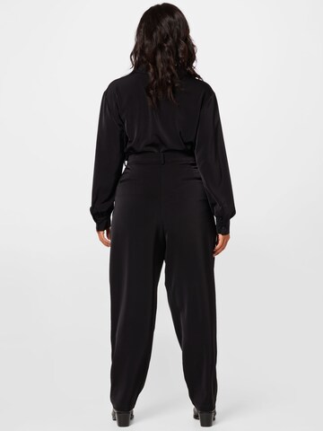 Guido Maria Kretschmer Curvy - regular Pantalón plisado 'Jasmin' en negro