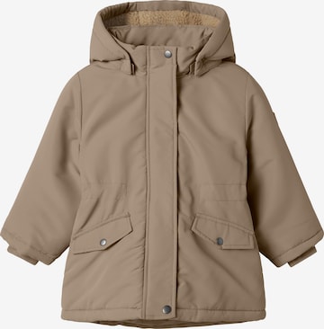 NAME IT Parka 'NMFMARLOW' in Braun: Vorderseite