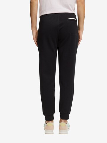 ESPRIT Tapered Sporthose in Schwarz