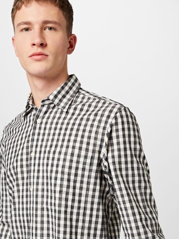 Marc O'Polo Regular fit Button Up Shirt in Black