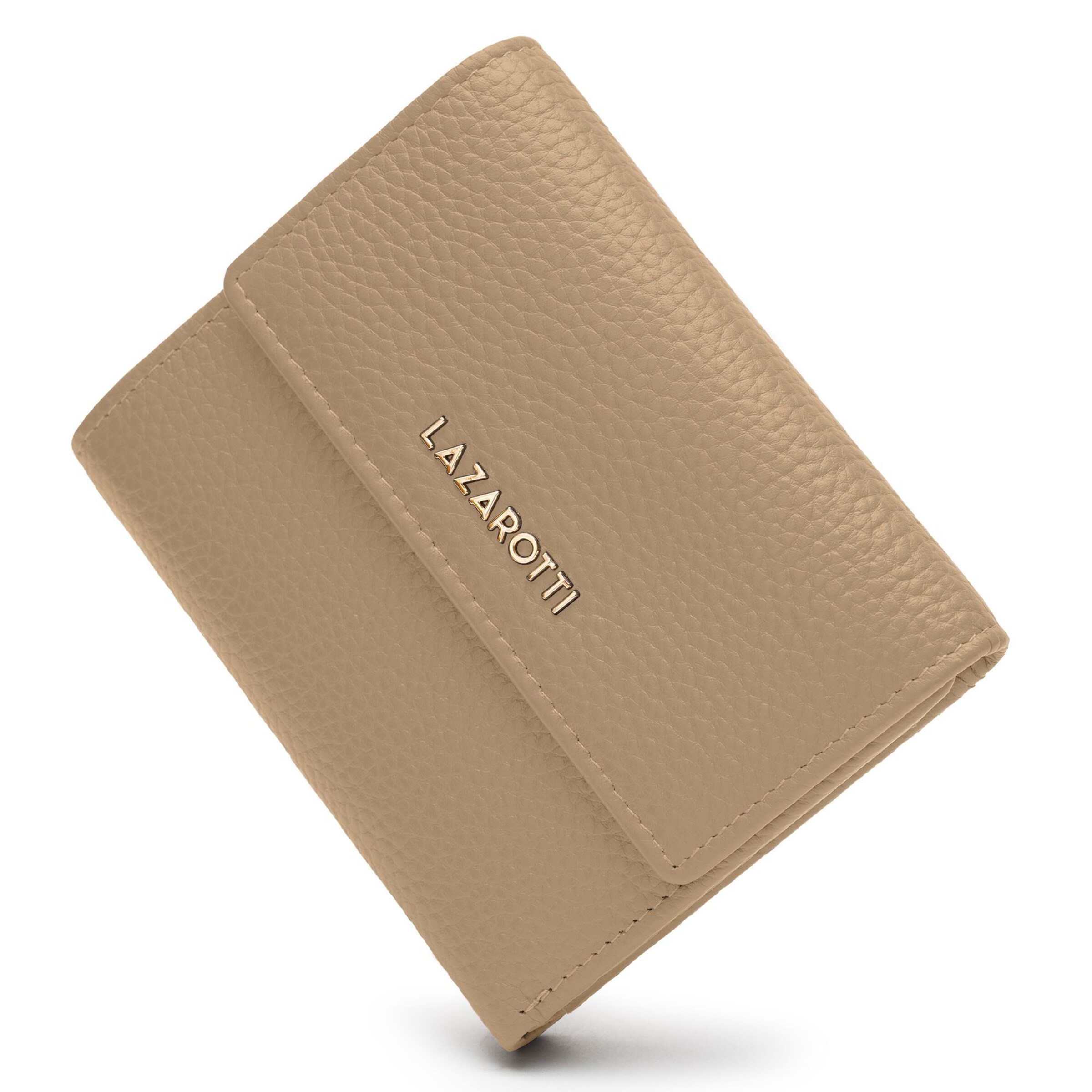 Portamonete 'Bologna' di Lazarotti in beige