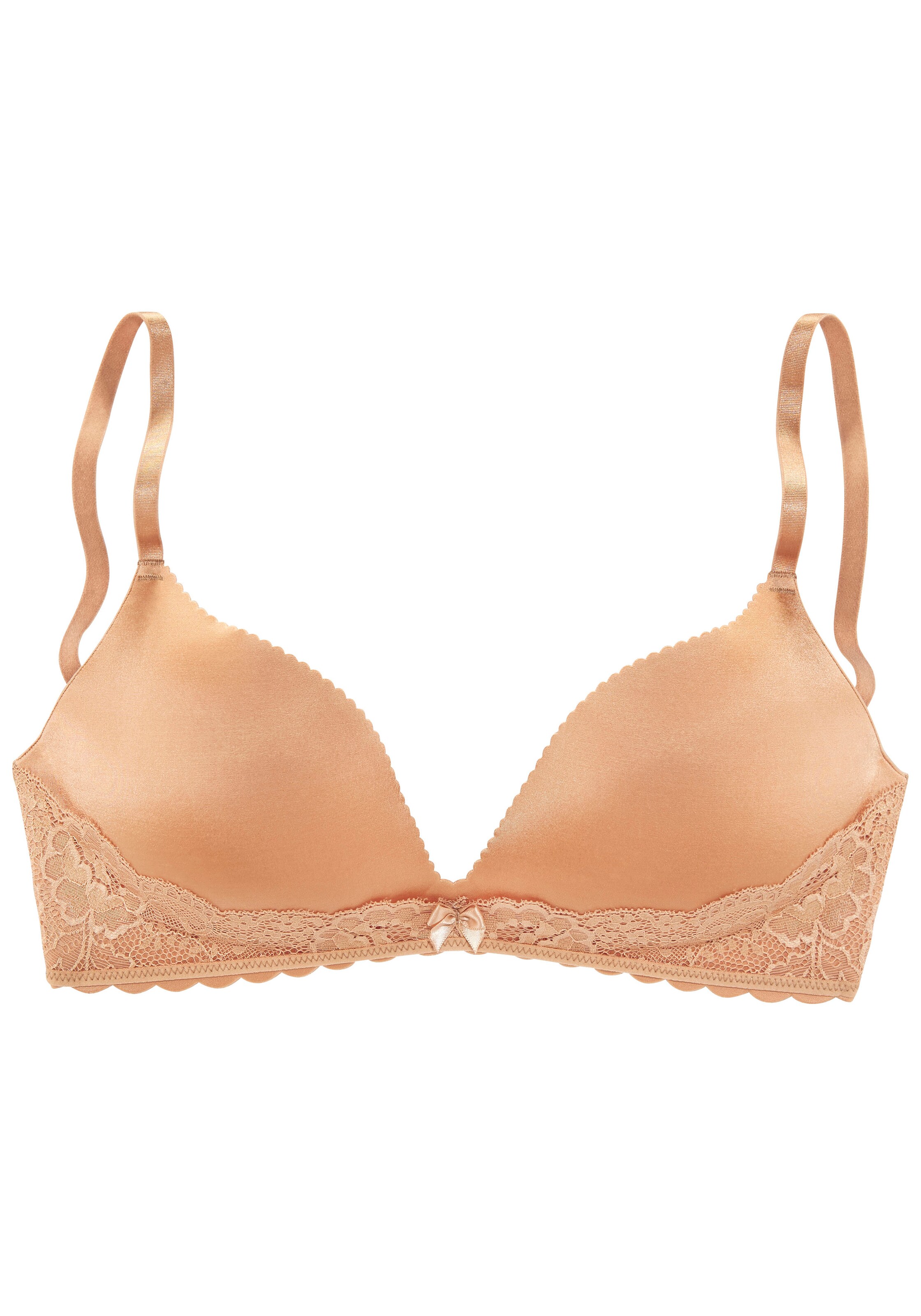 LASCANA Bra in Beige: front