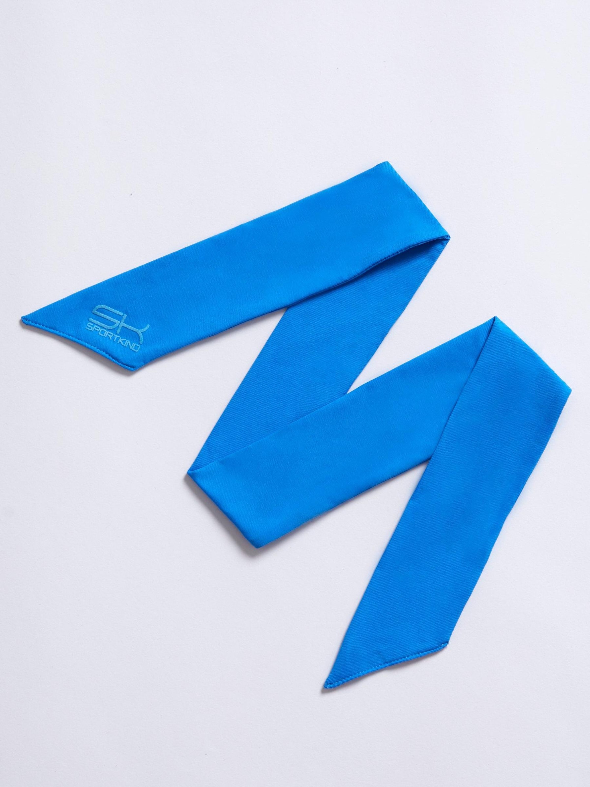Fascia tergisudore di SPORTKIND in blu: frontale