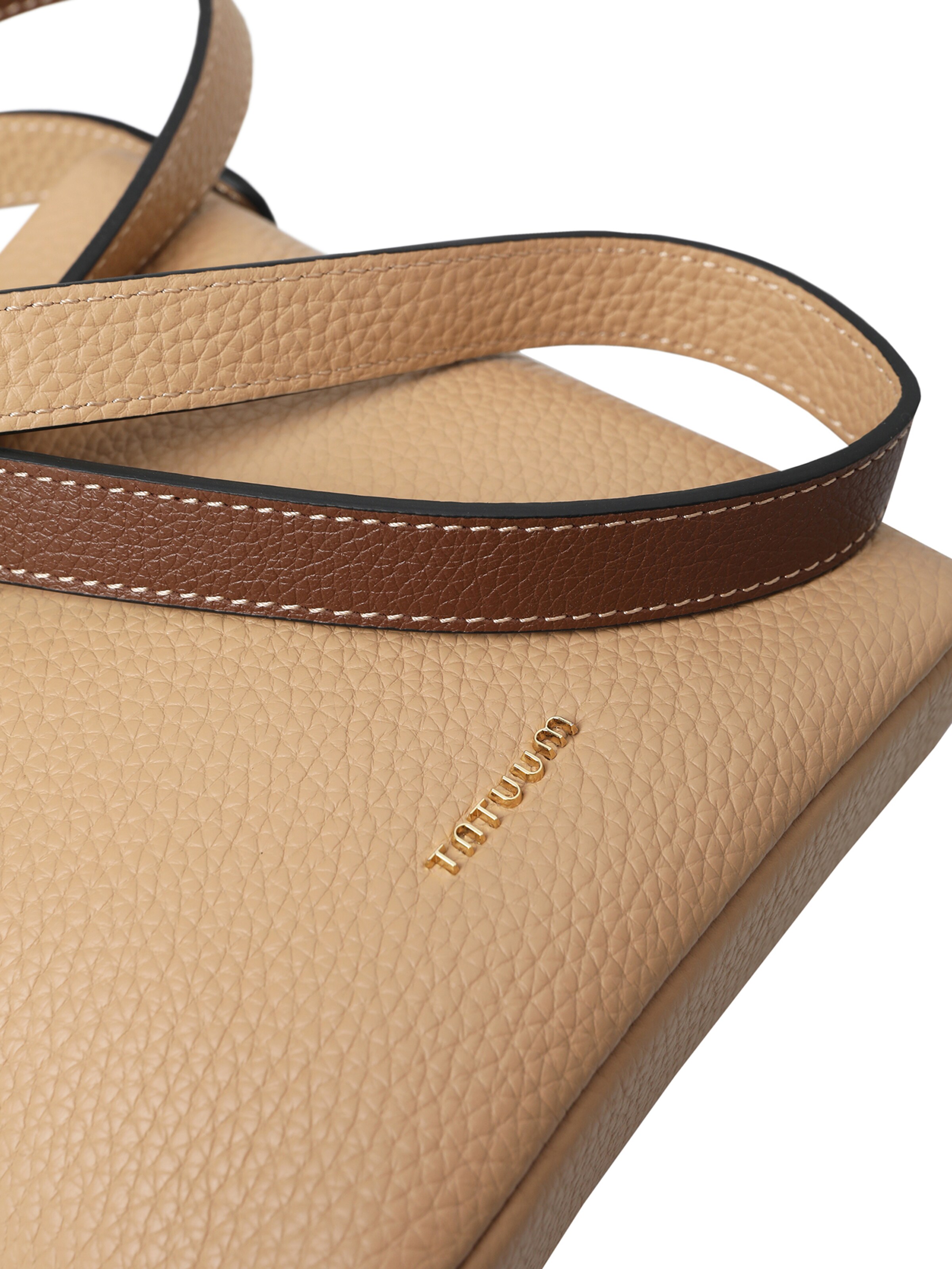 TATUUM - Mala de ombro 'Essence' em bege