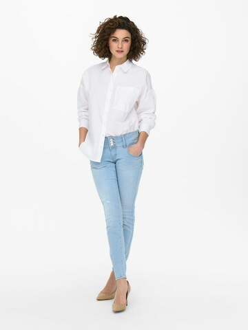 Camicia da donna 'Katy' di ONLY in bianco