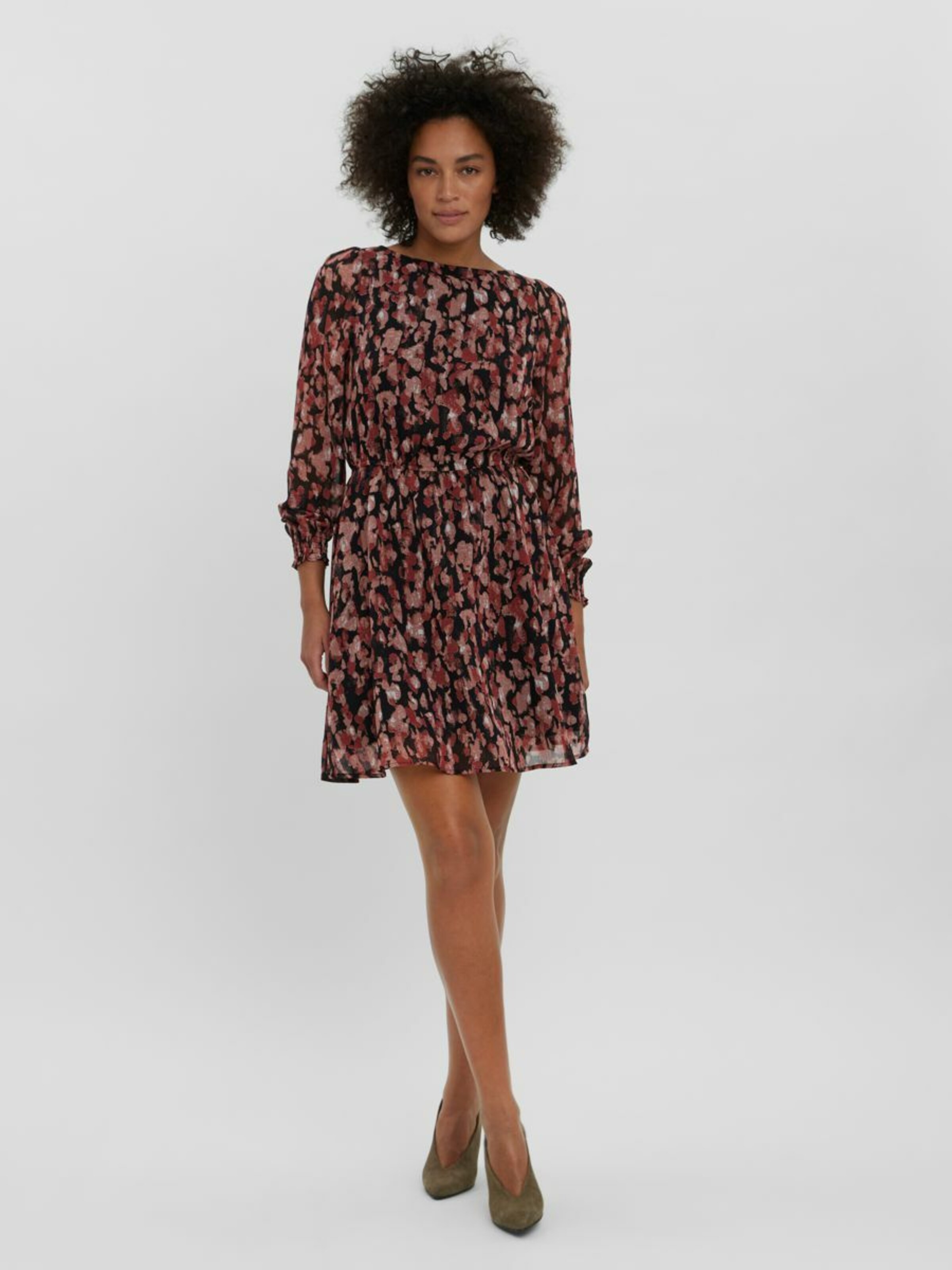 Frauen Kleider VERO MODA Kleid in Mischfarben - RL92032 Frauen Kleider VERO MODA Kleid in Mischfarben - RL92032
