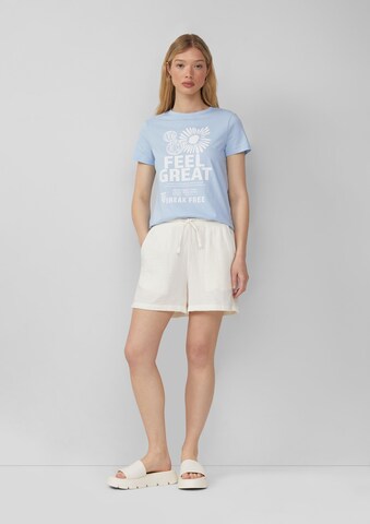 QS Shirt in Blauw