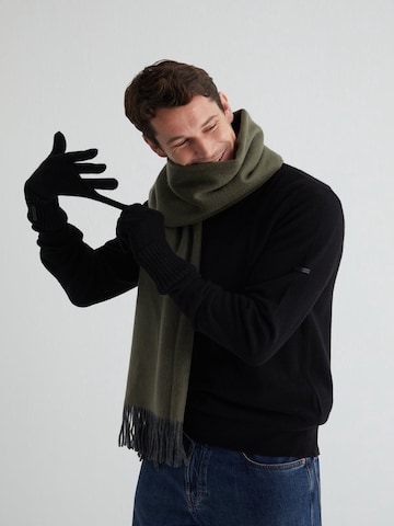 SILK & CASHMERE Gebreid vest in Zwart