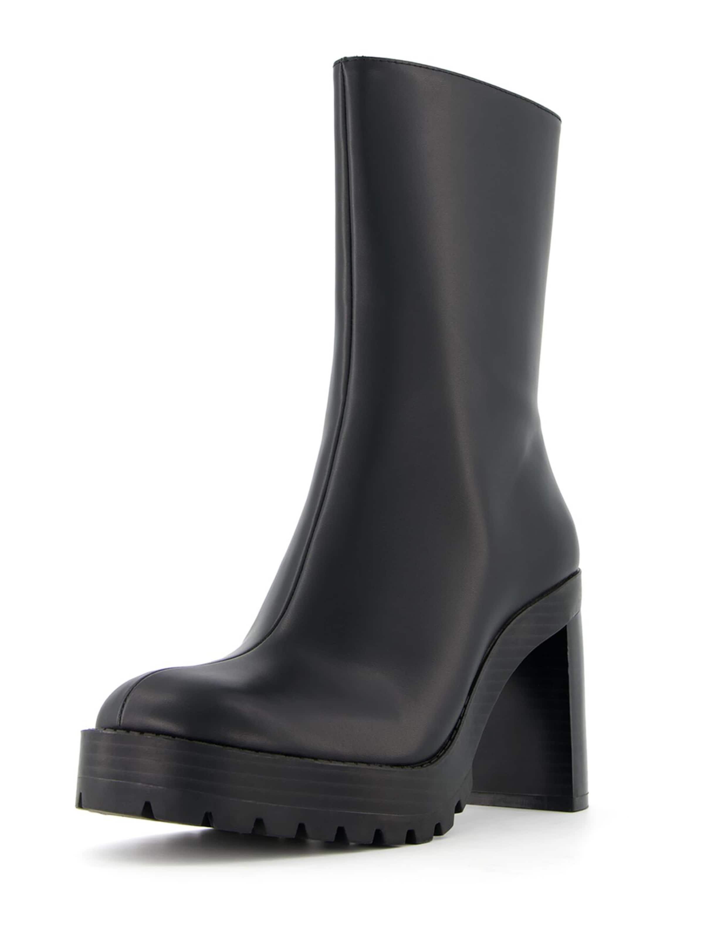 Bershka Stiefelette in schwarz, Produktansicht