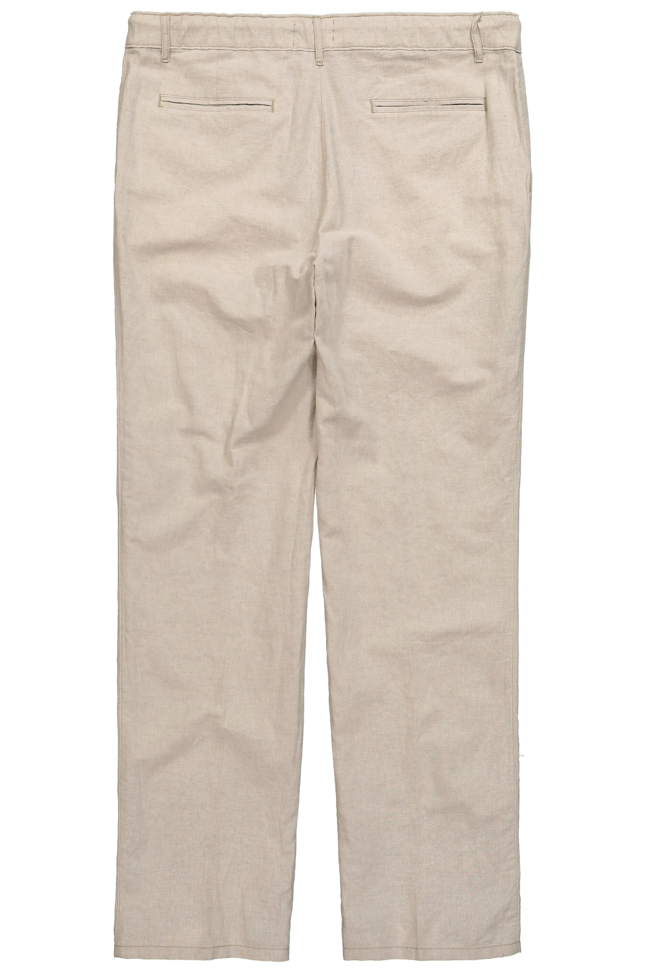 Men Plus Regular Pants in Grey