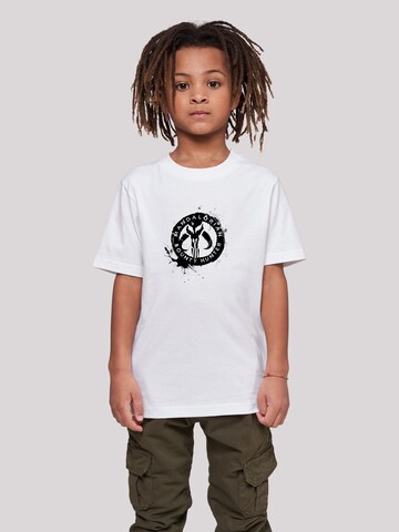 T-Shirt F4NT4STIC en blanc : devant