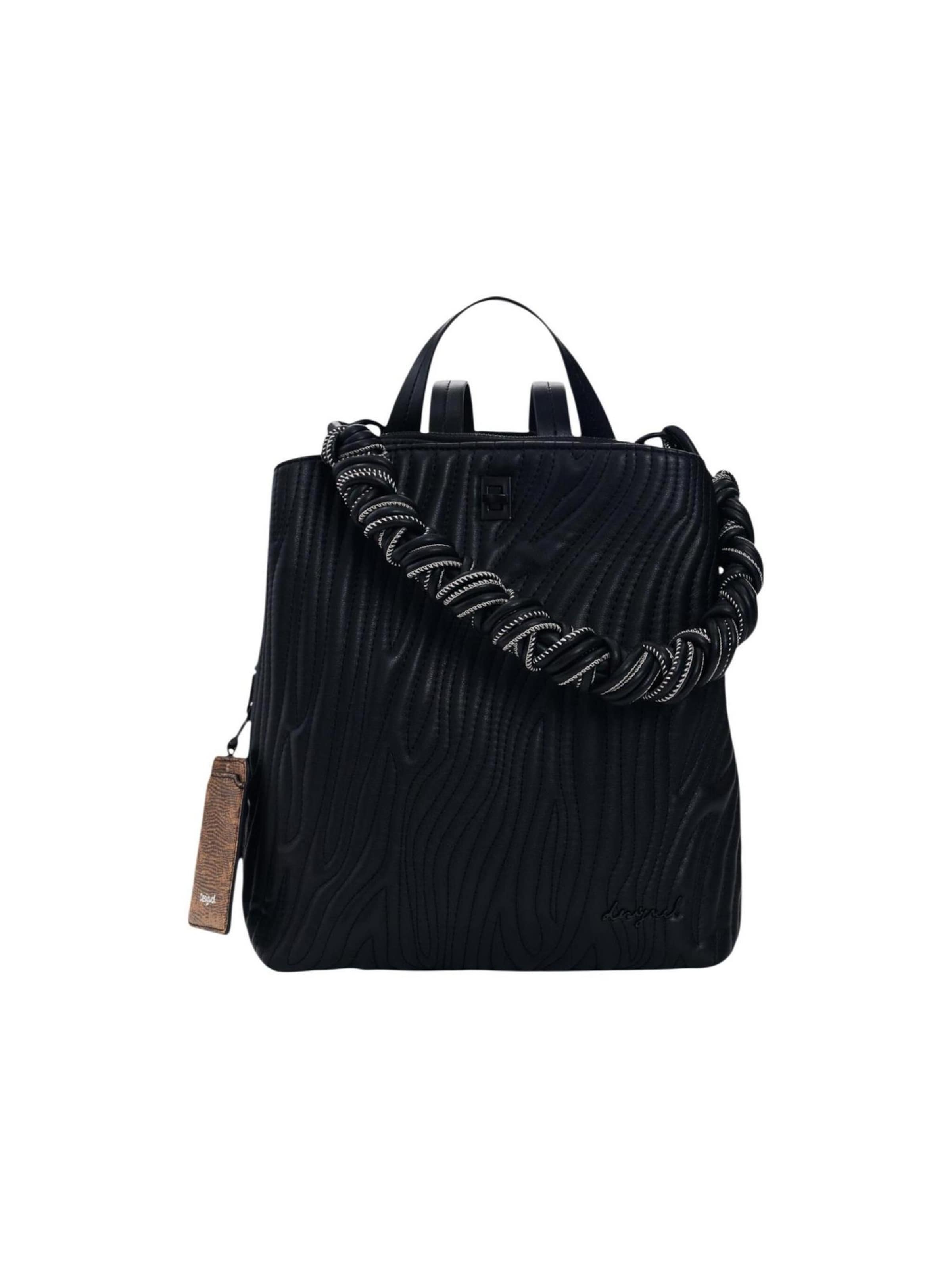 Desigual - Mochila 'BACK_HELIUM SUMY MINI BLA 26SAKP42' en negro: frente