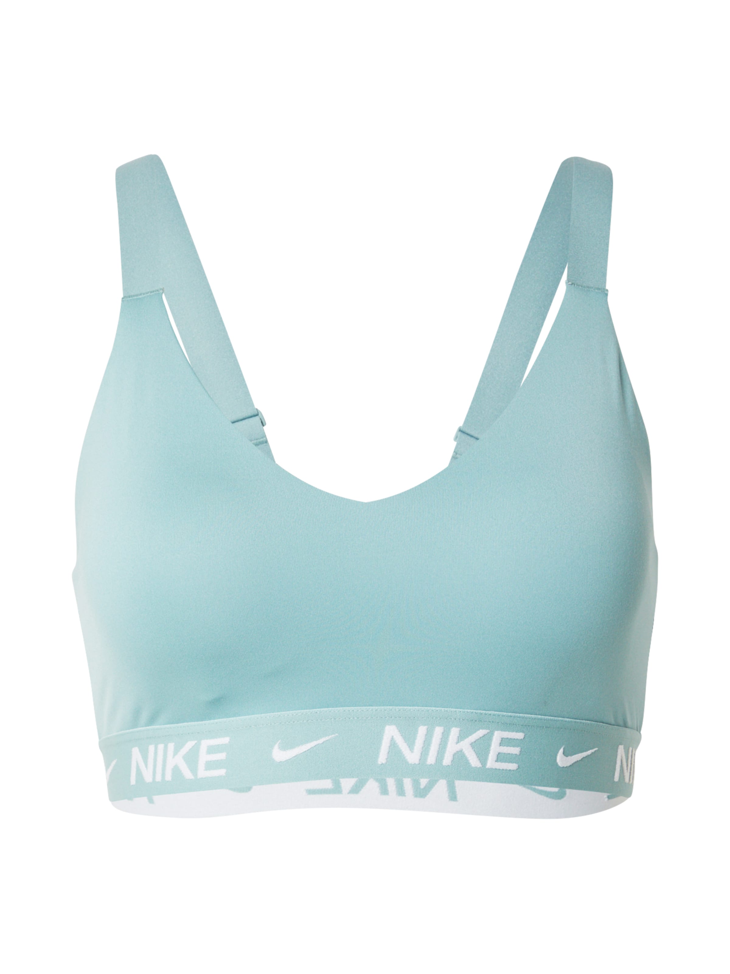 NIKE Μπουστάκι Αθλητικό σουτιέν 'INDY' σε πράσινο: μπροστά