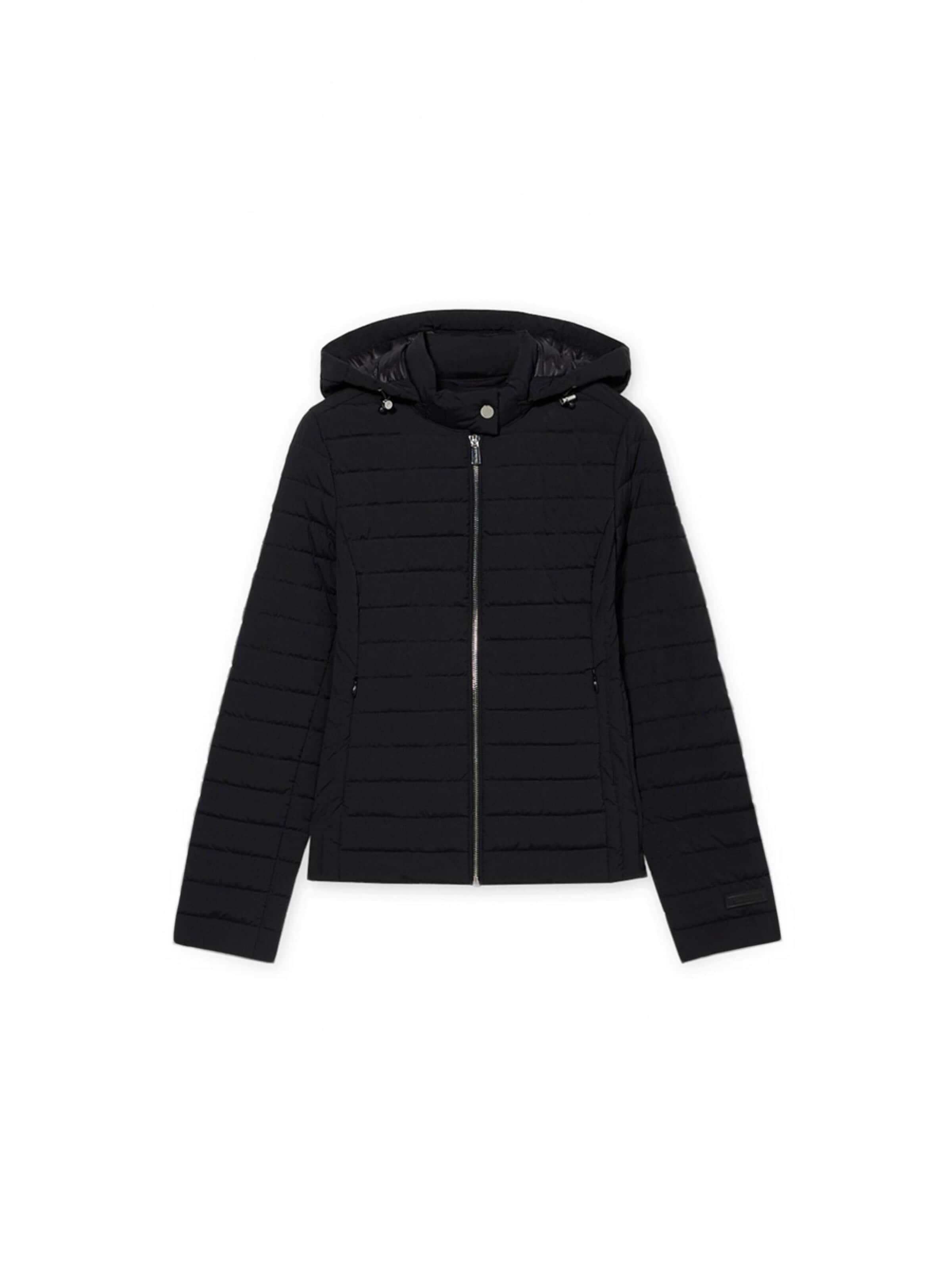 Trussardi Winterjas in Zwart: voorkant