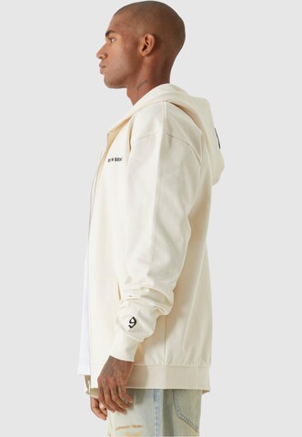 9N1M SENSE Sweat jacket 'Essential' in White