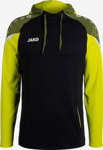 JAKO Sportsweatshirt in Zwart: voorkant