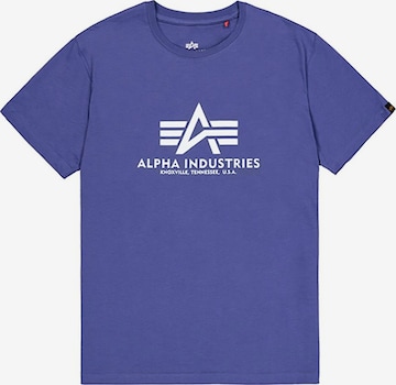 ALPHA INDUSTRIES Paita värissä lila: etupuoli