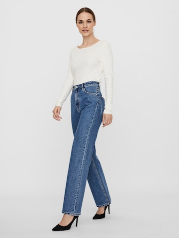 VERO MODA Wide Leg Jeans 'Kithy' in Blau