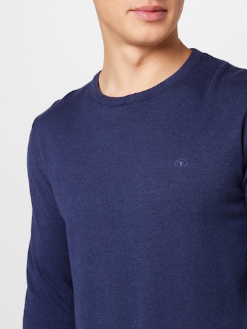 TOM TAILOR Regular fit Sweater in Blue