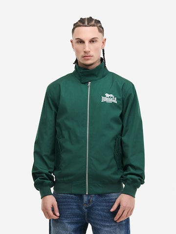 LONSDALE Between-season jacket 'Classic' in Green: front
