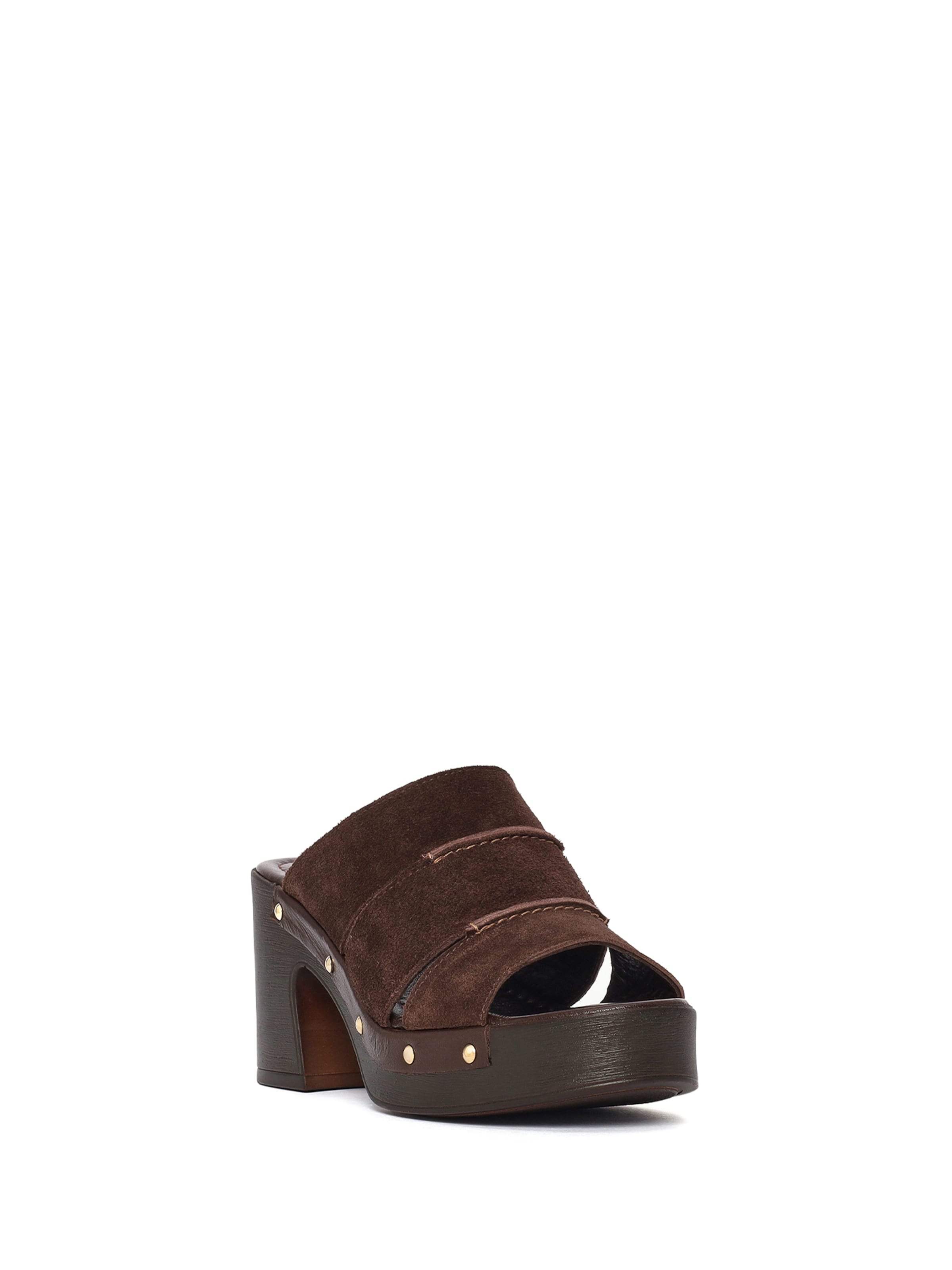 Mule Derimod en marron