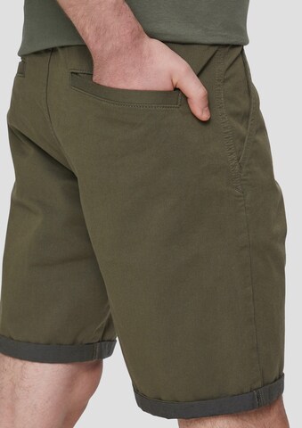 QS Regular Trousers in Green