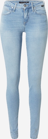 Jeans 'Adriana' de la Mavi pe albastru: față
