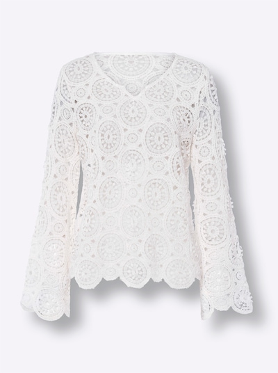 Marškinėliai iš heine, spalva – balta, Prekių apžvalga