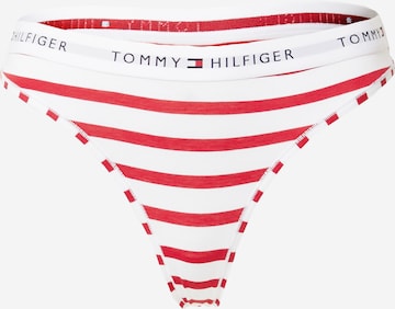 Tommy Hilfiger Underwear Thong in White: front