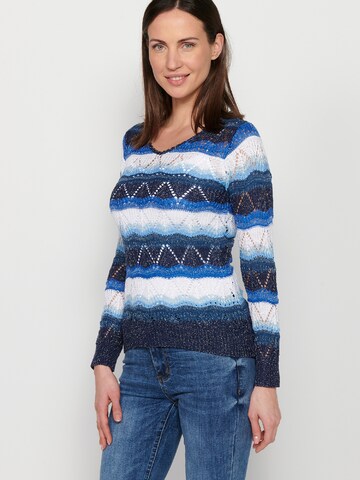 Pull-over KOROSHI en bleu