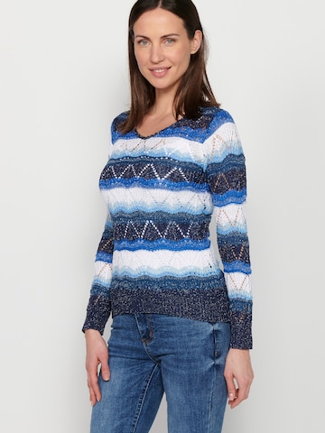 Pull-over KOROSHI en bleu