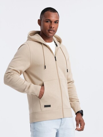 Ombre Sweatshirt in Beige