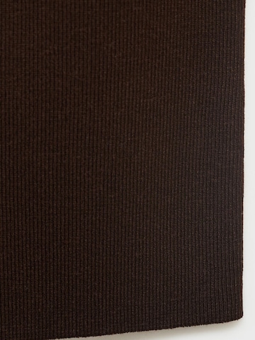MANGO Gebreide top 'HERNAN' in Bruin