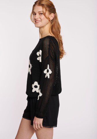 Hailys Pullover in Schwarz