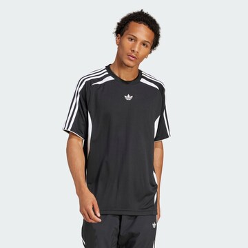 ADIDAS ORIGINALS Koszulka 'Adicolor Teamgeist' w kolorze czarny: przód