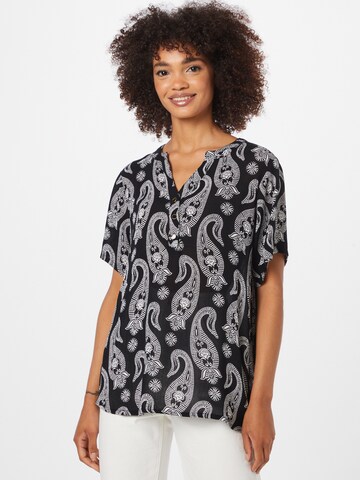 Kaffe Bluse 'Pais' i sort: forside